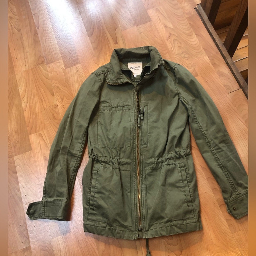 Madewell Olive Green Utility Jacket